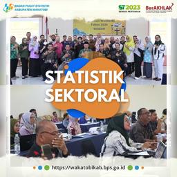 Pembinaan Statistik Sektoral Kabupaten Wakatobi Tahun 2024